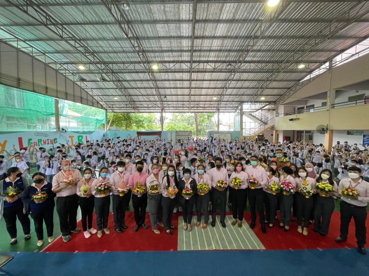 วันที่ 9 มิถุนายน พ.ศ.2565 พิธีไหว้ครูโรงเรียนสุขฤทัย ประถมศึกษา